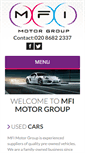 Mobile Screenshot of mfimotorgroup.com